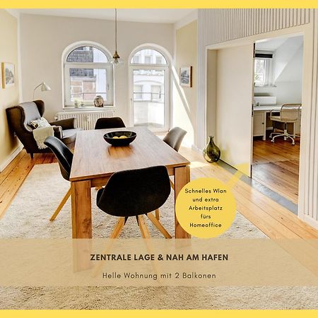 Mittendrin - Apartment Mit 2 Balkonen Sehr Zentral Φλένσμπουργκ Εξωτερικό φωτογραφία