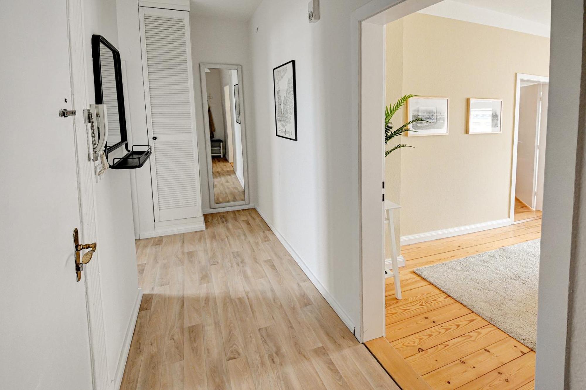 Mittendrin - Apartment Mit 2 Balkonen Sehr Zentral Φλένσμπουργκ Εξωτερικό φωτογραφία